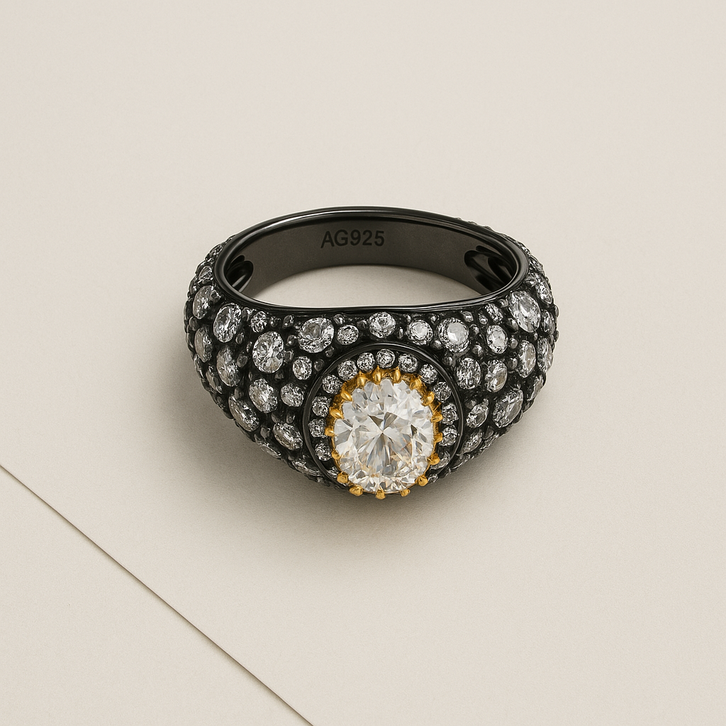 Nocturne Bold Vintage Ring