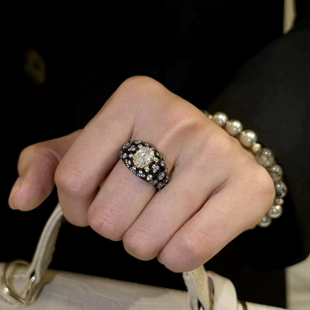 Nocturne Bold Vintage Ring